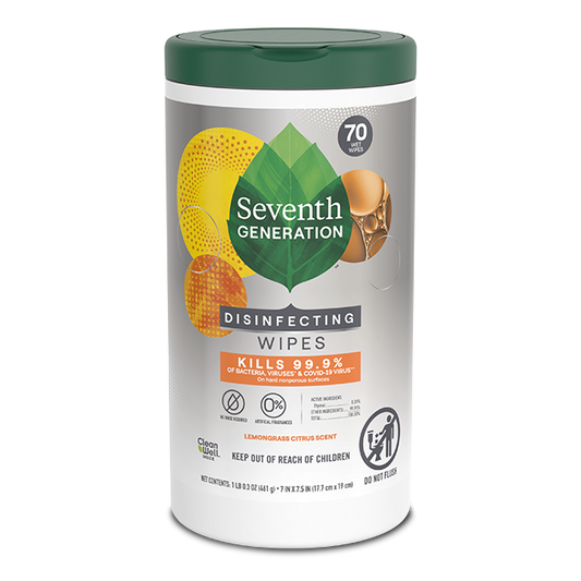 Disinfecting Wipes - Lemongrass Citrus