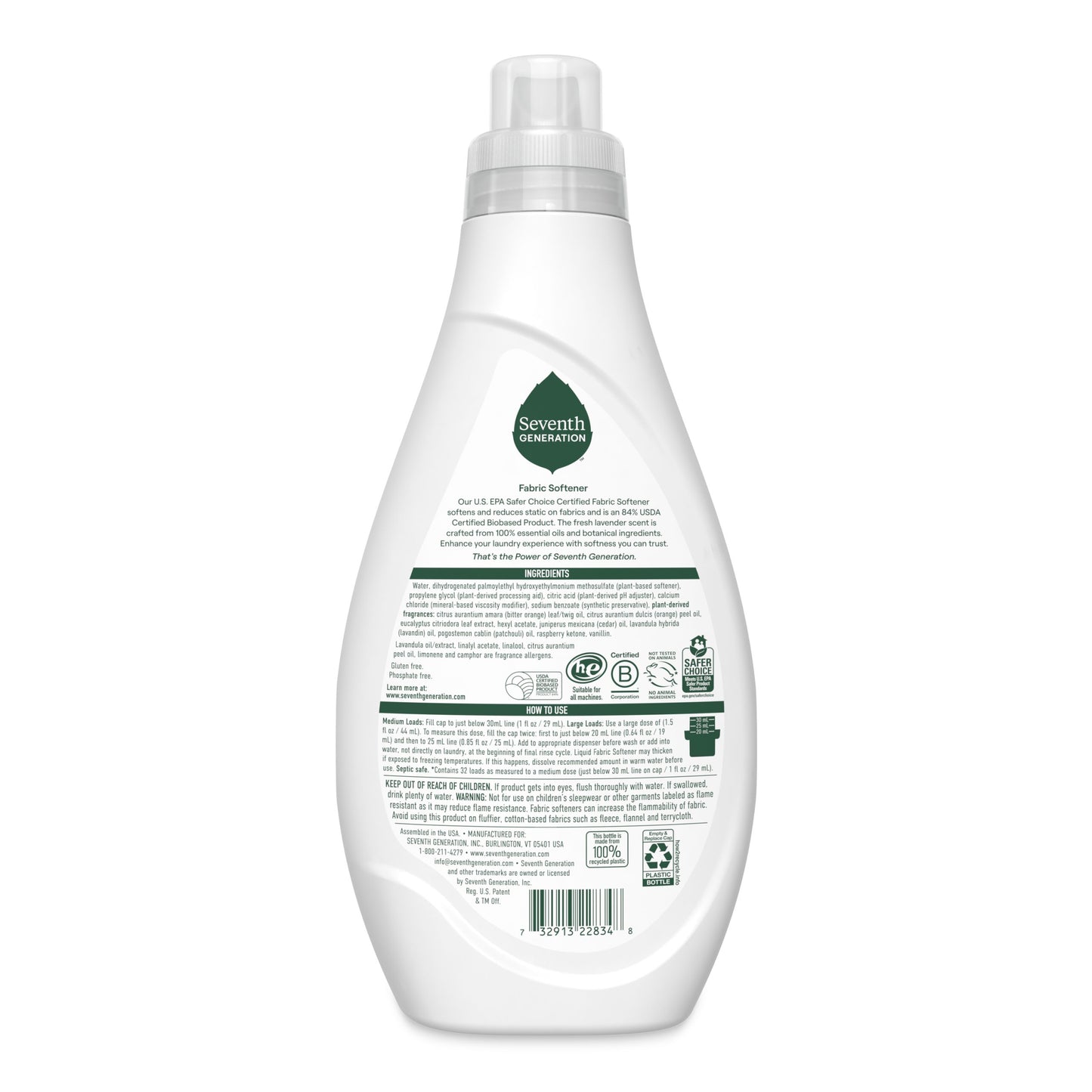 Liquid Fabric Softener - Fresh Lavender