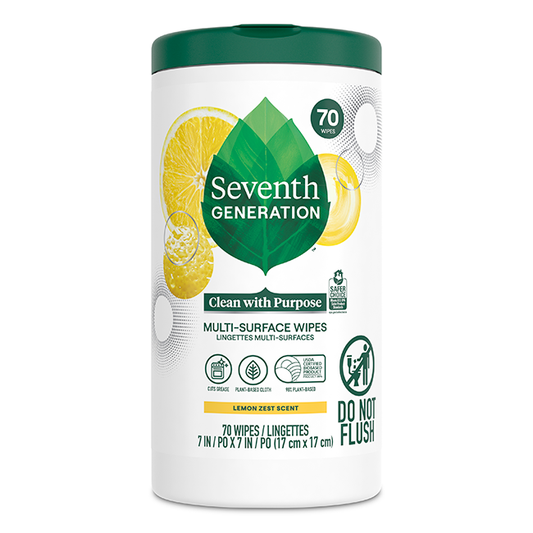 Multi-Surface Wipes - Lemon Zest