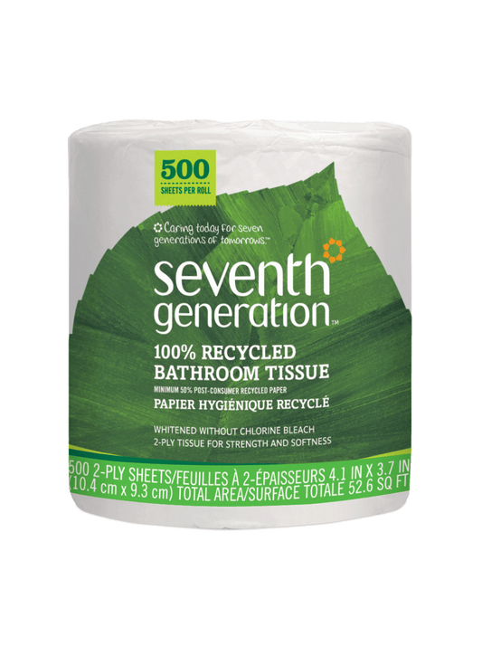 100% Recycled Bathroom Tissue 2-ply