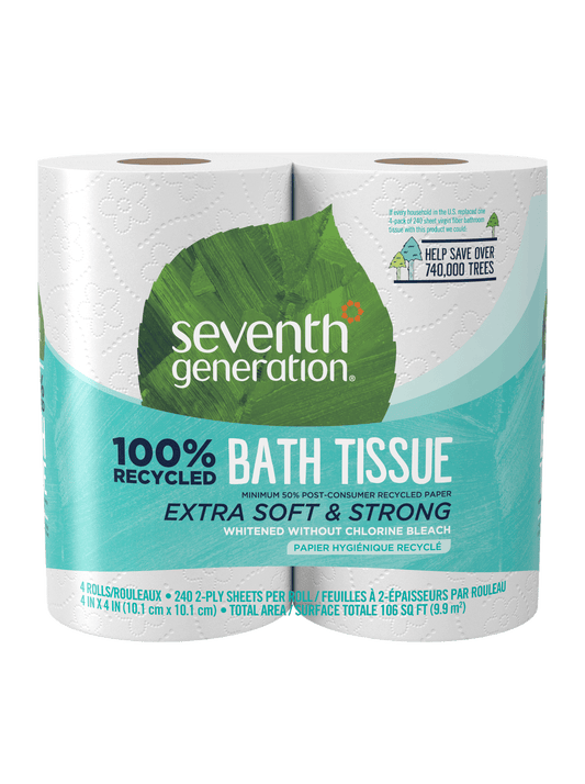 100% Recycled Bathroom Tissue 2-ply