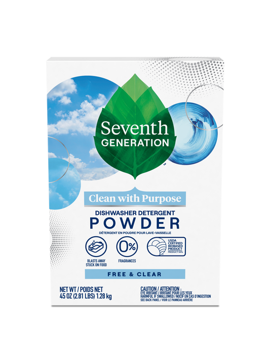 Dishwasher Detergent Powder - Free & Clear