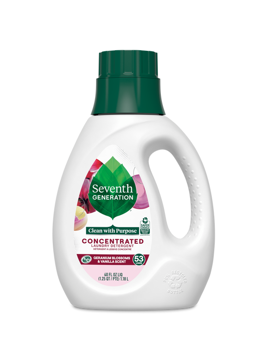 Concentrated Laundry Detergent - Geranium Blossoms & Vanilla