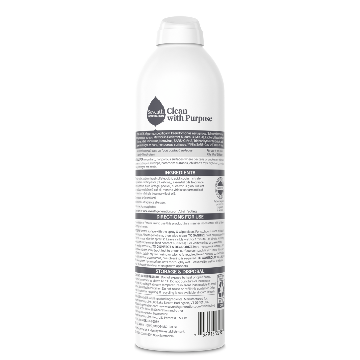 Disinfectant Spray - Eucalyptus Spearmint & Thyme