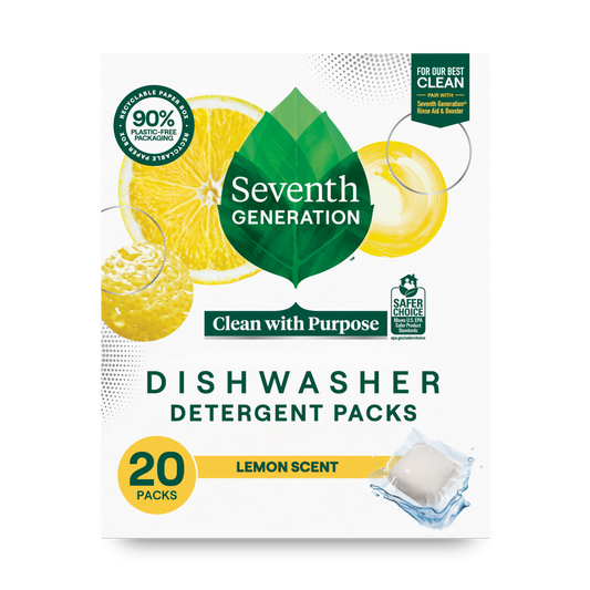 Dishwasher Detergent Packs - Lemon