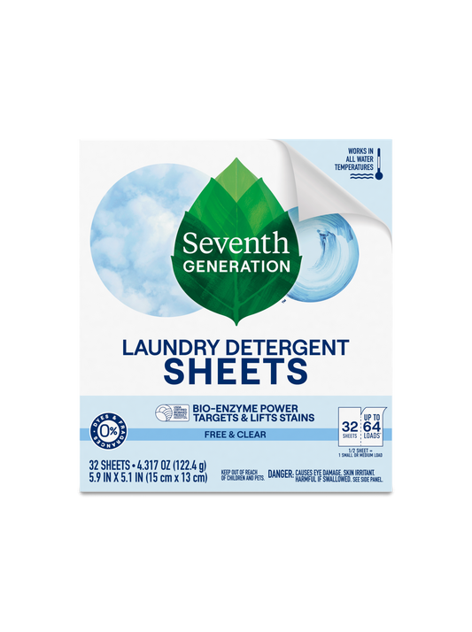 Laundry Detergent Sheets - Free & Clear