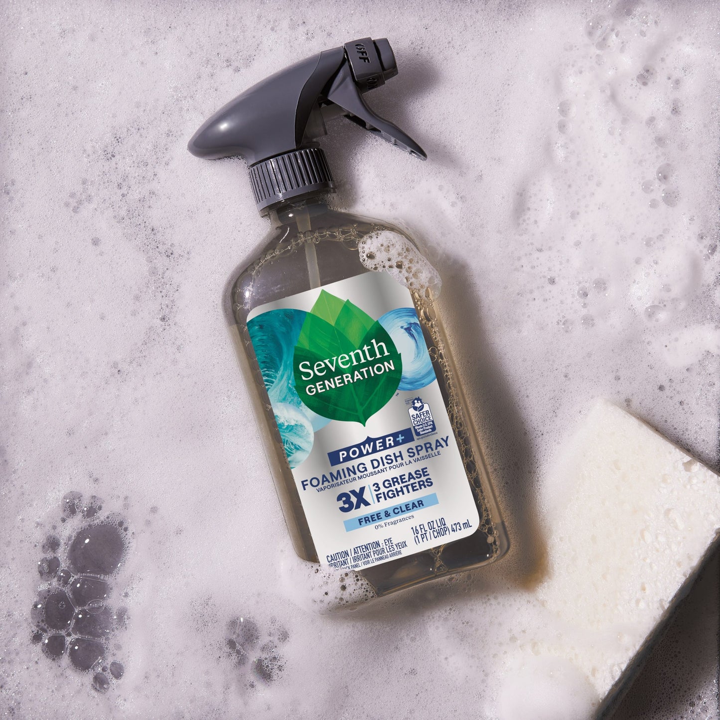 Foaming Dish Spray - Free & Clear