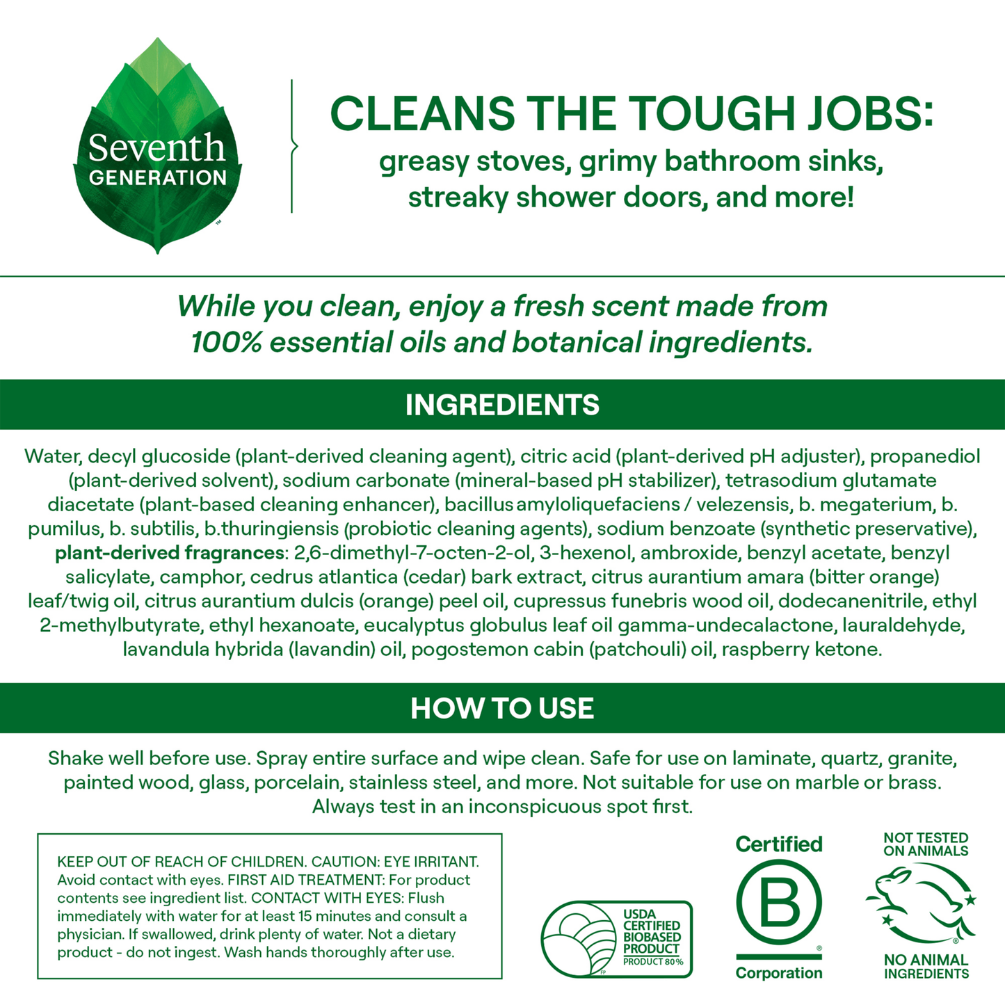 Ultra Deep Probiotic Multi Surface Cleaner - Fresh Breeze